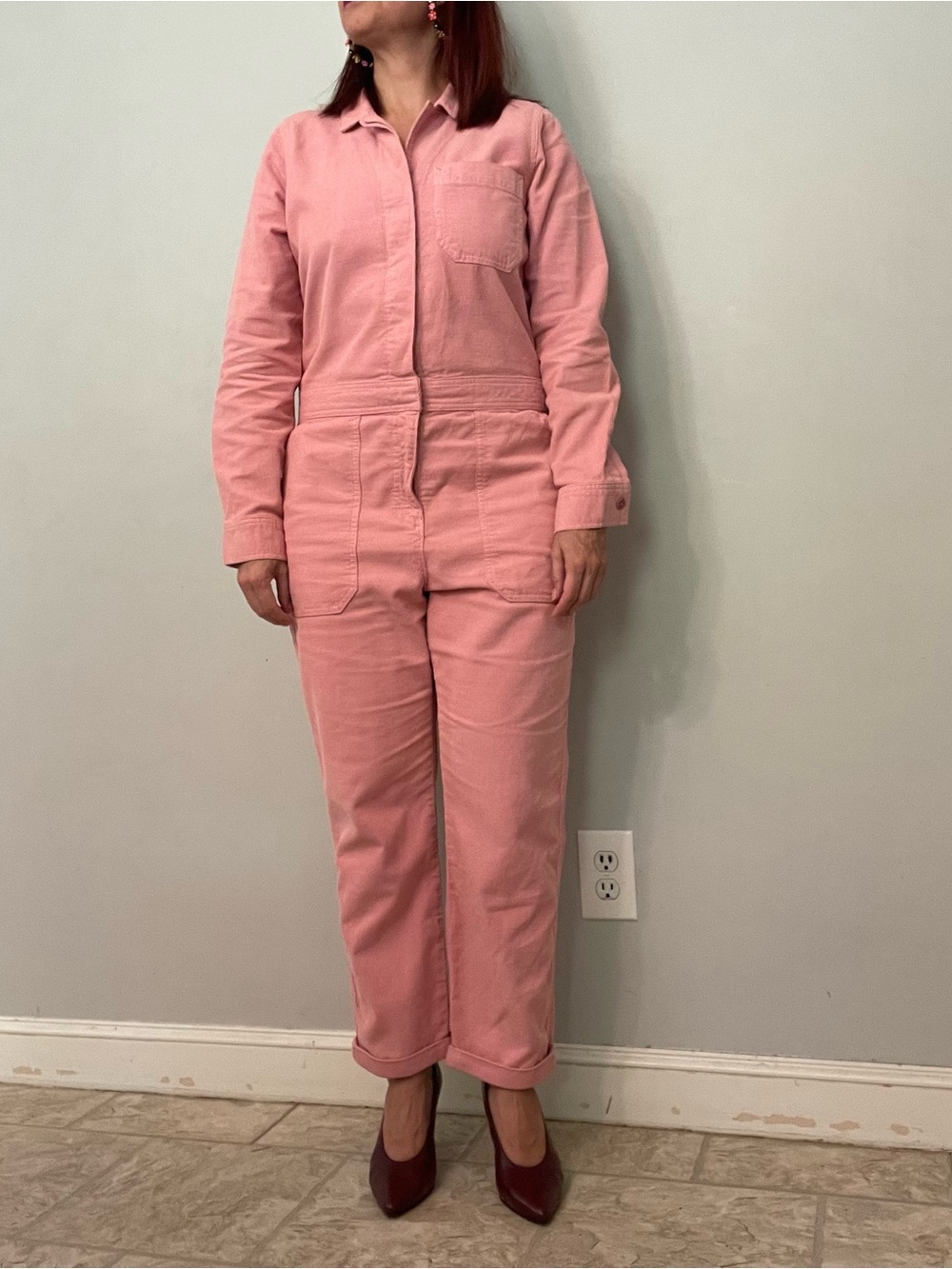 J.Crew Pink Jumpsuit
